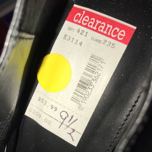 Black Leather Heeled Booties - Picture 4 of 6